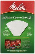 Melitta Cone Coffee Filters, White, No. 4, 100 count N3