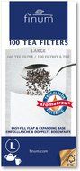 Finum 100 Tea Filters, Large, White N2