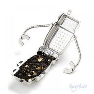 MAXGOODS Fine Robot Hanging Tea Leaf Infuser Steel Strainer Filter N4