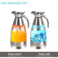 Panesor 68oz Water Coffee Thermal Carafe Vacuum Insulated Stainless Steel Pitcher N5