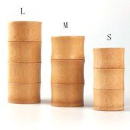 XDOBO Natural Handmade Bamboo Joint Tea Tin Container Seal Spice, Coffee, Tea Tins with Lid - Great Design for... N5
