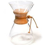 Chemex Ten Cup Classic Series Glass Coffee Maker - 10 Cup Coffee Maker