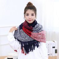 Scarf,Morecome Warm Winter Women Long Scarf Large Shawl Plaid Scarf (Coffee) N9