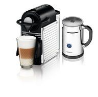 Nespresso Pixie Espresso Maker With Aeroccino Plus Milk Frother, Electric Titan N9