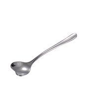 LADEY Heart Shape Stainless Steel Coffee Scoop Polishing Mini Coffee Spoon Teaspoon (2pcs/pack) N4