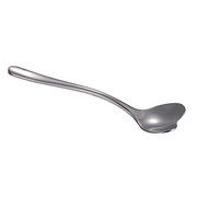 LADEY Heart Shape Stainless Steel Coffee Scoop Polishing Mini Coffee Spoon Teaspoon (2pcs/pack) N5