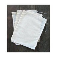 Cotton Muslin Bags 8x10 inches 10 count pack