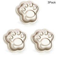 3 Pack Nonstick Mini Pie Pans,Ezeso Cake Molds for Baking Tartlets Cupcakes Chocolate Pies (Carrot) N4