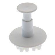 Sher Snowflake Shaped Cookie Cutter with Plunger (3pcs) N3