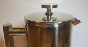 Stainless Steel French Press - 34oz, 8 Cup, Easy Clean, Insulated &ndash; Better than Glass Coffee Makers &ndash; 100% Happiness... N8