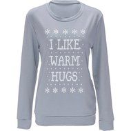 Xmas Pullover Shirt,Morecome Womens Christmas Printing Off Shoulder Sweatshirt (S, Red) N3