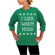 Xmas Pullover Shirt,Morecome Womens Christmas Printing Off Shoulder Sweatshirt (S, Red) N4
