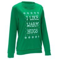 Xmas Pullover Shirt,Morecome Womens Christmas Printing Off Shoulder Sweatshirt (S, Red) N5