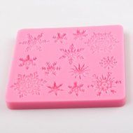 GOOTRADES 3D Snowflake Silicone Mould Fondant Silicone Sugar Mini Mold Craft Molds DIY Cake Decorating N3