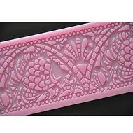 Y&amp;XL&amp;H Sweet Lace Mat Silicone Mold for Fondant Decorating Tools N4