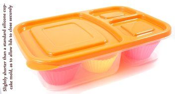 Silicone Lunch and Bento Box Dividers, 12 Pack of Silicone Bento Divider Cup Molds N3