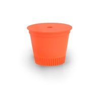Mind Reader "Wiz" Disposable Single Serve Coffee Pods (Pack of 30) 2.0 Compatible, Orange N4