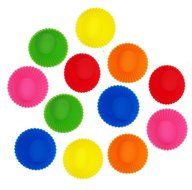 Silicone Lunch and Bento Box Dividers, 12 Pack of Silicone Bento Divider Cup Molds N4