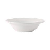Tuxton Home Concentrix Bowl (Set of 4), 13 oz, Cayenne Red; Restaurant Grade Nonporous Virtrified China; Thermal... N63