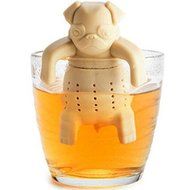 gangnumsky-Unique Cute Tea Strainer, Interesting Life Partner Cute 1pc. Yellow Fish Mr Teapot Silicone Tea Infuser... N4