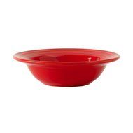 Tuxton Home Concentrix Bowl (Set of 4), 13 oz, Cayenne Red; Restaurant Grade Nonporous Virtrified China; Thermal... N73