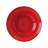 Tuxton Home Concentrix Bowl (Set of 4), 13 oz, Cayenne Red; Restaurant Grade Nonporous Virtrified China; Thermal... N77