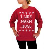 Xmas Pullover Shirt,Morecome Womens Christmas Printing Off Shoulder Sweatshirt (S, Red) N6