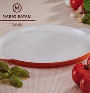 Mario Batali Stoneware 12-Inch Pizza Pan by Dansk, Cobalt N2
