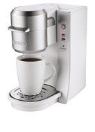 Mr. Coffee BVMC-KG2W-001 Single Serve Coffee Brewer, White N9