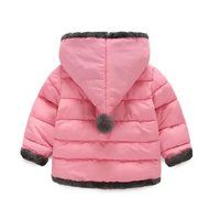 Snowsuit ,BeautyVan Baby Infant Girls Winter Warm Hooded Coat Cloak Jacket Snowsuit Thick Clothes (5T, Pink) N3