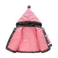 Snowsuit ,BeautyVan Baby Infant Girls Winter Warm Hooded Coat Cloak Jacket Snowsuit Thick Clothes (5T, Pink) N4