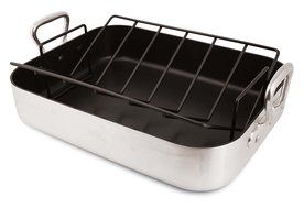 World Cuisine Non-Stick Roasting Pan with Non-Stick Rack (81240)