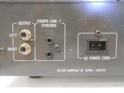 JVC XL-V241 Compact Disc CD Player Tray Type CD PEM DD Converter Pulse Edge Modulation Differential Linearity... N6