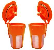 Novo Cafe 2 Pack of Premium Reusable K-Carafe Coffee Filter for Keurig 2.0 N2