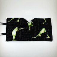 French Press Cozy Cover, 8 cup, Cafetiere Cosy, Insulated Frog, Yoga Decor N2
