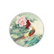 Generic Cup Coaster Made By Mdf Printed Asian Chinese Ink Painting Individuality N15