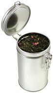 Latching Tea Storage Tin, Coffee Tin, Tea Container, Spice Storage, Latched Lid W/ Rubber Seal, Multi-Purpose... N2