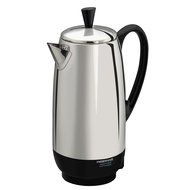Farberware FCP412 12-Cup Percolator, Stainless Steel N3