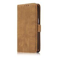 Galaxy S7 Edge Case, Aroko Wallet Case Classic for Galaxy S7 Edge Brown PU Leather Slim Stand Case Cover (Blue) N8