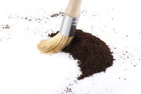 Coffee Grinder Cleaning Brush and Stainless Steel Scoop by Chephon, 2-In-1 Value Pack