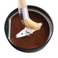 Coffee Grinder Cleaning Brush and Stainless Steel Scoop by Chephon, 2-In-1 Value Pack N2
