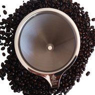 Pour Over Stainless Steel Coffee Dripper-4 Cup Drip Cone Best Reusable Manual Pourover Paperless Dripper Brewer... N2