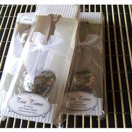 Osko&reg; Stainless Steel Tea Time Heart Tea Infuser Steeper(set of 20)