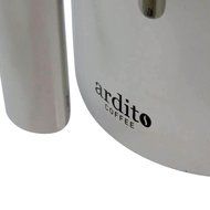 Stainless Steel French Press Coffee Tea Maker Ardito Coffee AC1LSSCP 4 8 oz Cup Safe Touch Double Wall Wide Base... N7