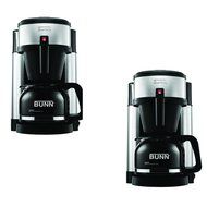 BUNNÂ Stainless Steel 10-Cup Coffee Maker - BUNN Model - 44900.0002 - Set of 2 Gift Bundle