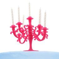 Pink Cake Candelabra Christmas Xmas Holiday Stocking Filler Secret Santa Novelty Present N3