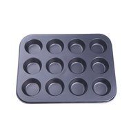 Anself 12 Cups Muffin Cupcake Baking Pan Set NonStick Mould Mold for Dishwasher Safe N2