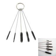 Dealzip Inc&reg; 8 inch Nylon Tube Brush Set for Drinking Straws cleaning Drink Straws, Hummingbird Feeders, Airbrushes... N5