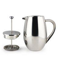 Highwin 8-Cup/35-Ounce Doublewall Stainless Steel Mirror Finish Coffee Press/ Coffee Plunger with Filter Press N4