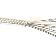 Home White Hand Portable Dishwasher Whisk Baking Kitchen Gadgets Stainless Steel N3